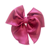 Red Wine Silk Fable Bow