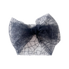 Spider Webs Mesh Headwrap Bow