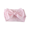 Pink Seersucker Headwrap Bow
