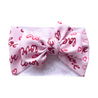 Pink Love Headwrap Bow