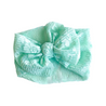 Mint Lace Bow Headwrap