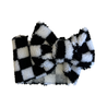 Checkered Sherpa Bow