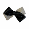 Black Leather Barrette