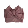 Mauve Triangle Textured Bow