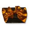 Orange Metallic Bow