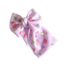 Pink Strawberries Bow Headwrap